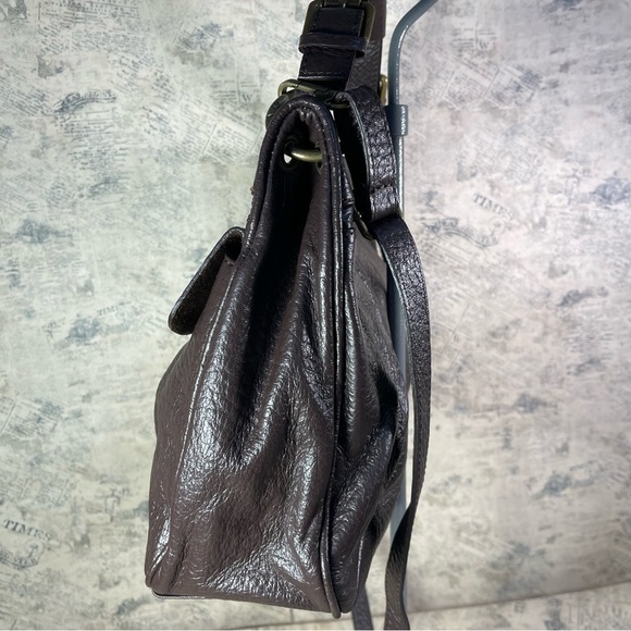 Studiomoda Italian Made Brown Large Designer Carryall Crossbody/tote - Picture 5 of 15